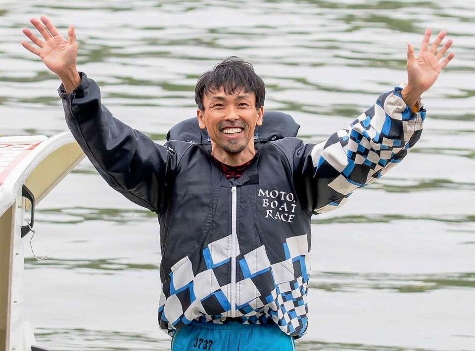 　Ｇ１初優勝を飾った上平真二