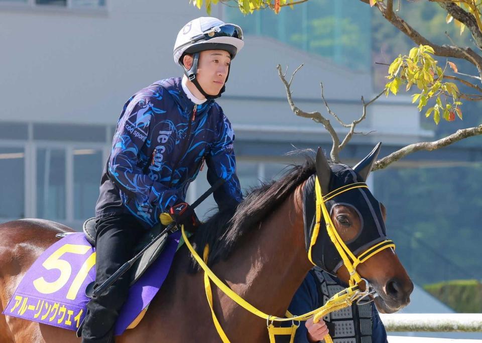 　思い出の舞台で自身２度目のＧ１制覇を狙う藤岡佑とアルーリングウェイ（撮影・石湯恒介）