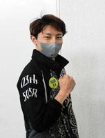 　普段はクールに切れ長の前原大道