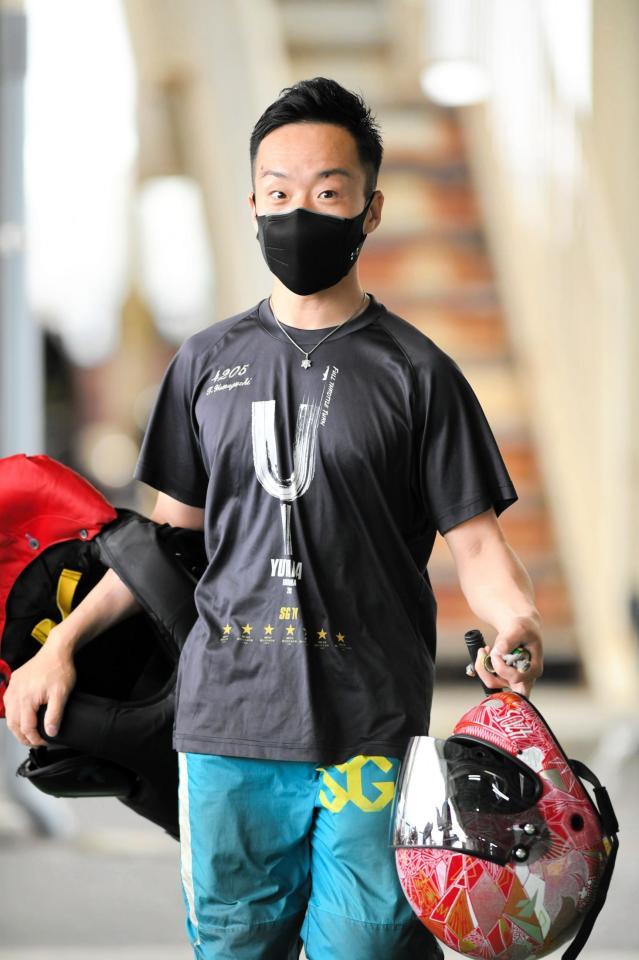 　エンジンに手応えを感じている山口剛