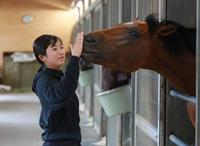 　今村聖奈（馬は今村とのコンビで１勝クラスを快勝したキングズソード）＝撮影・石湯恒介