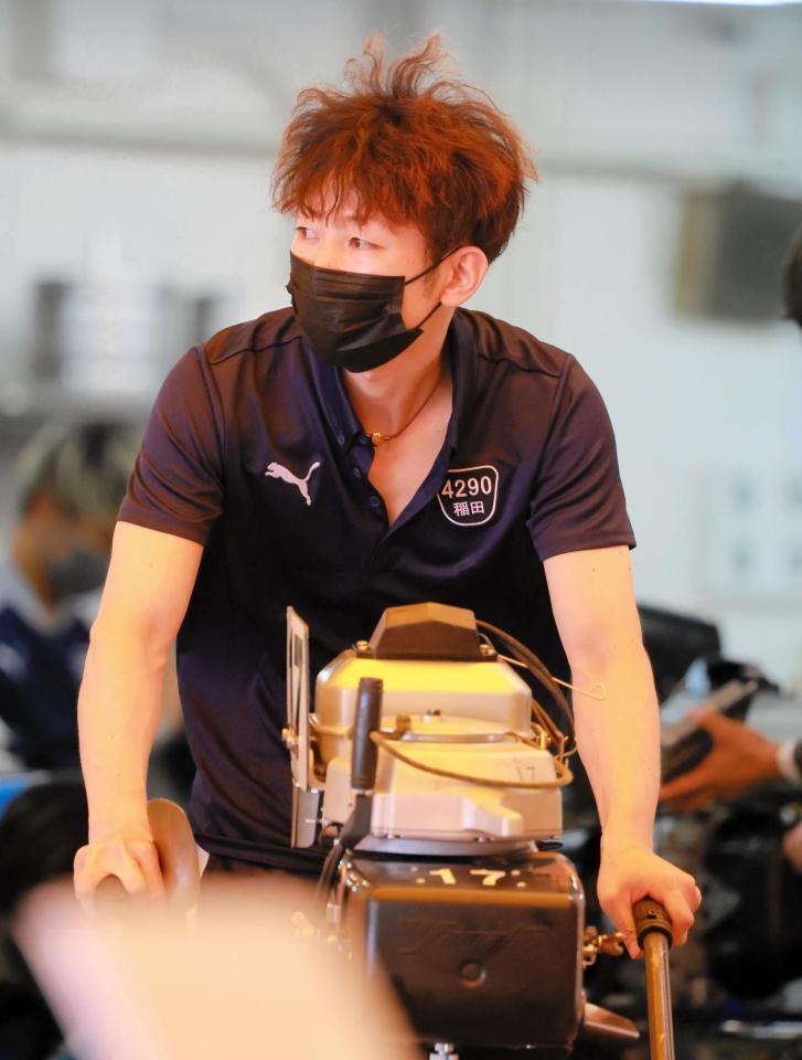 地元でＳＧ初制覇を目指す稲田浩二