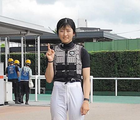 　節目の勝利を飾った今村聖奈
