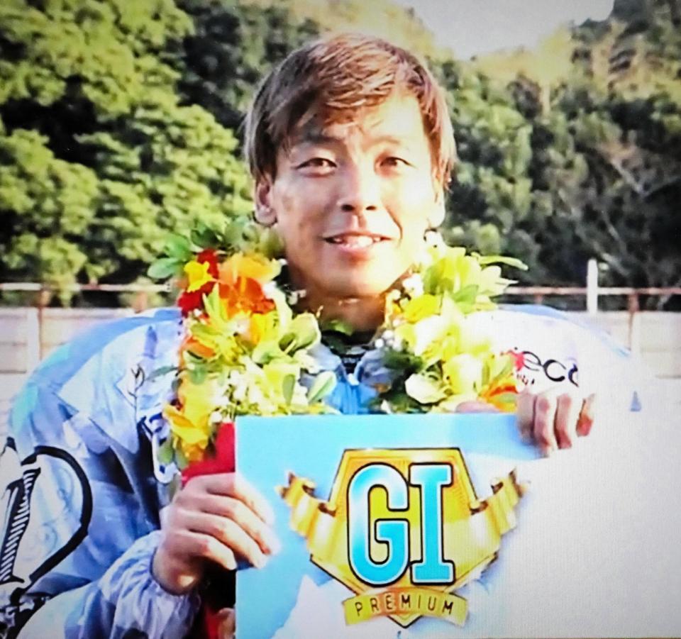 　特別Ｇ１プレミアムカップを逃げ切り、グレードレース４連覇を飾った青山周平