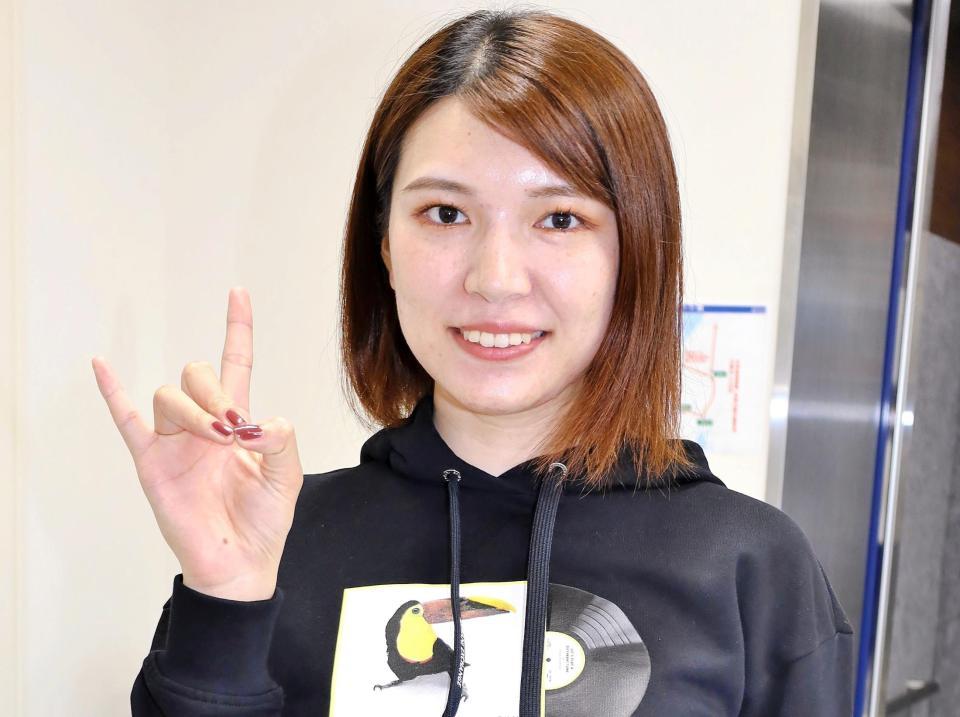 　乗り換えミスで岸和田競輪に少し遅れて到着した野本怜菜