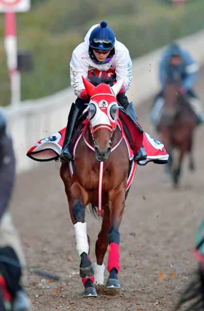 【阪神ＪＦ】ラヴェル無敗の２歳女王へ　坂井と人馬一体“軽快走”で納得仕上げ「イメージ通り」