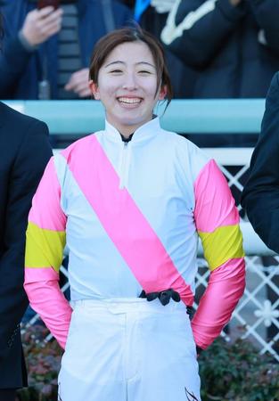 　新馬戦をモックモックで快勝した今村聖奈（撮影・石湯恒介）