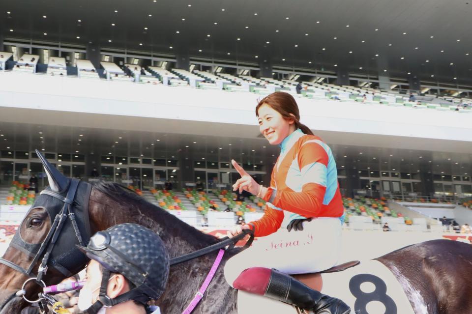　中京７Ｒで今年２勝目を挙げた今村聖奈