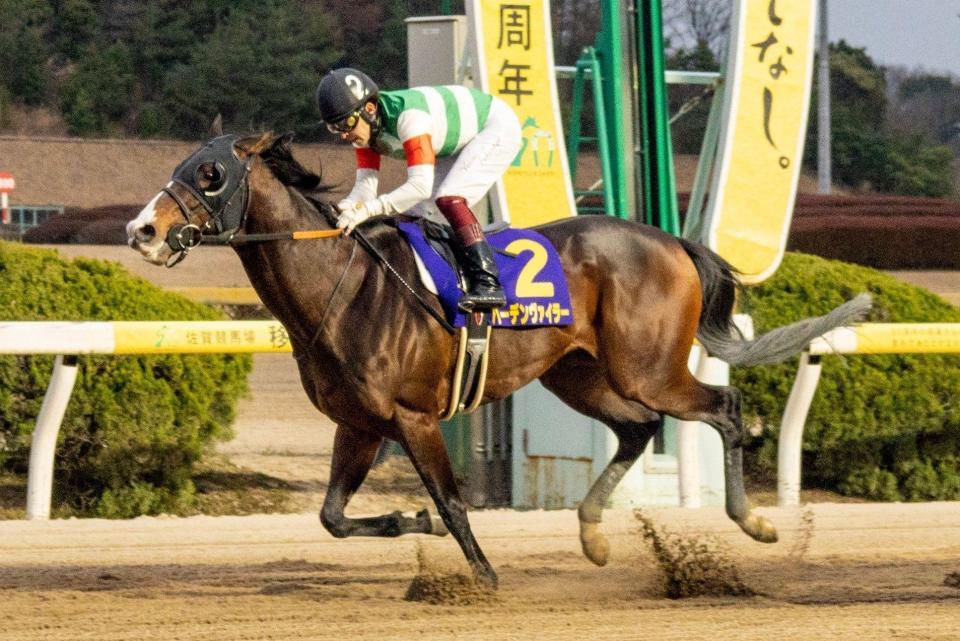 　佐賀記念を制した福永騎乗のバーデンヴァイラー