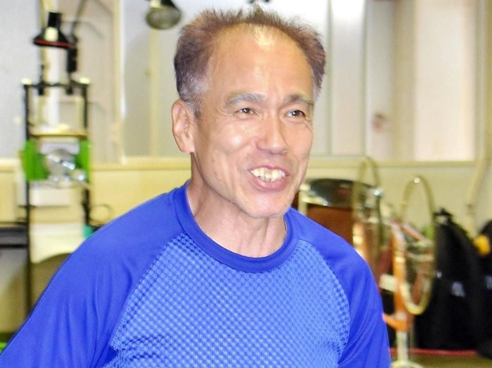 　現役を引退することになった佐古雅俊