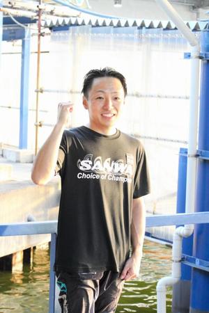 　ＳＧ初勝利をマークした青木玄太