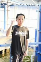 　ＳＧ初勝利をマークした青木玄太