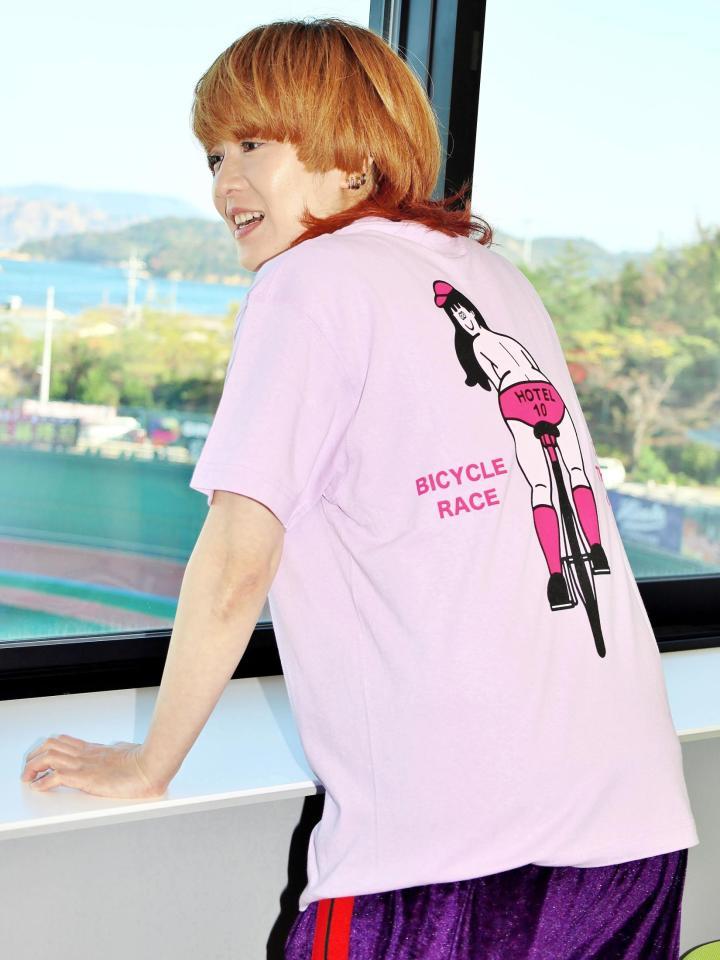 　玉野競輪に来場した尼神インターの渚