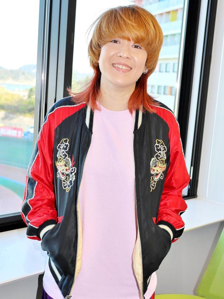 　玉野競輪に来場した尼神インターの渚