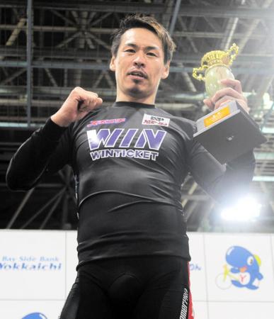 　通算では３３回目のＧ３制覇を果たした浅井康太