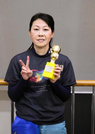 　イン速攻で今年初Ｖを決めた寺田千恵