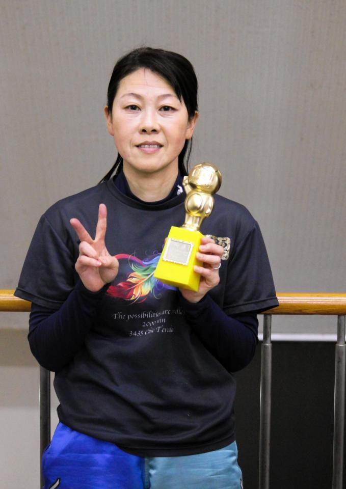 　イン速攻で今年初Ｖを決めた寺田千恵