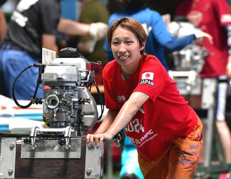 　リフレッシュ効果に期待の松尾夏海