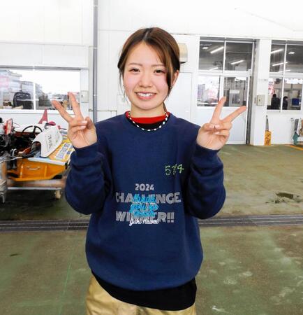 【ボート】浜名湖ＰＧ１　地元のプレミアムＧ１で奮闘している川井萌
