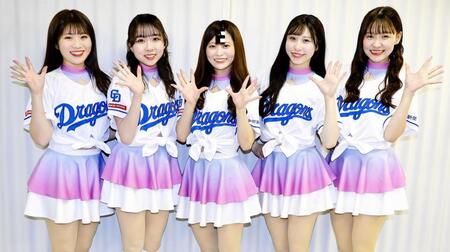 【競輪】豊橋Ｇ１　チアドラゴンズが登場　寒風の中でパフォーマンスを披露