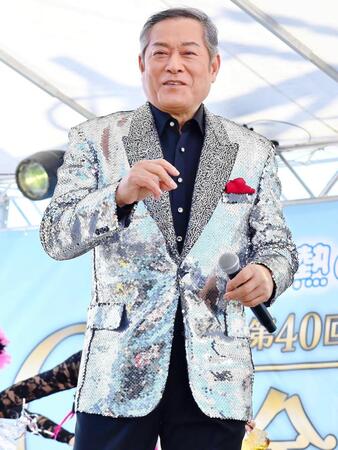 　豊橋競輪でのスペシャルショーに出演中の松平健