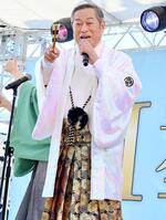 　豊橋競輪でのスペシャルショーに出演中の松平健