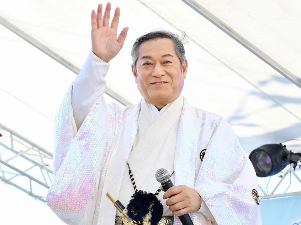 　豊橋競輪でのスペシャルショーに出演中の松平健