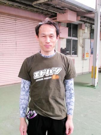 　前節の優勝エンジンを獲得した板倉敦史