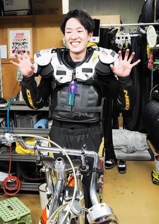 　地元Ｇ１で史上１５人目の１０連勝を達成した黒川京介