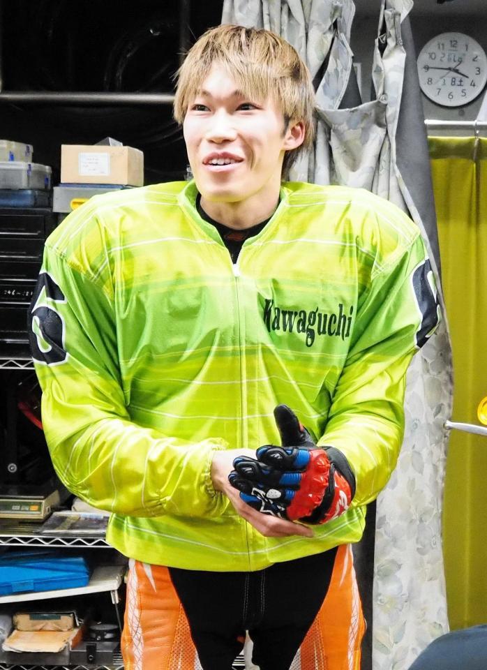 　試走３秒２０の歴代最速タイレコードを出して優出した佐藤励