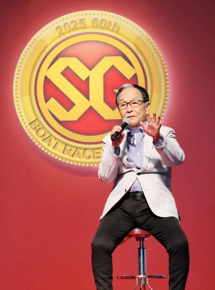 　現役時代のエピソードを語る野中和夫氏