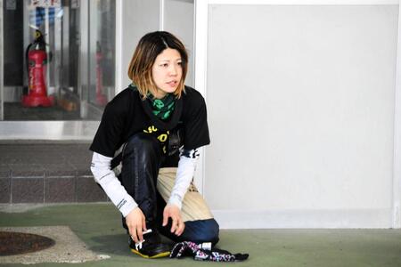 　安定した走りで準優３号艇を獲得した水野望美