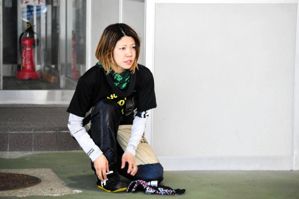 　安定した走りで準優３号艇を獲得した水野望美