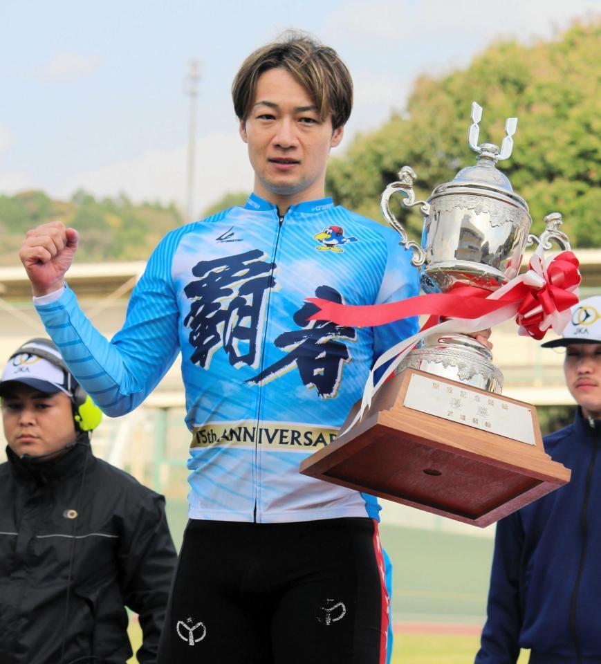 地元記念初制覇を果たした山田庸平