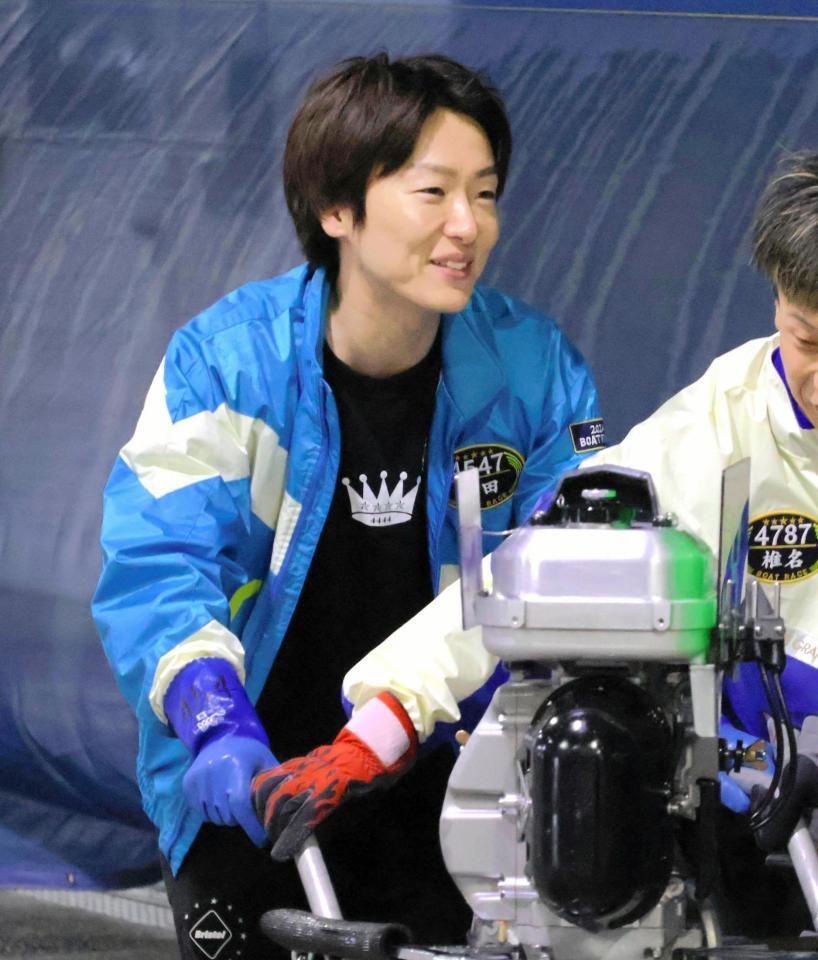 初日から３走は全て２着の中田竜太