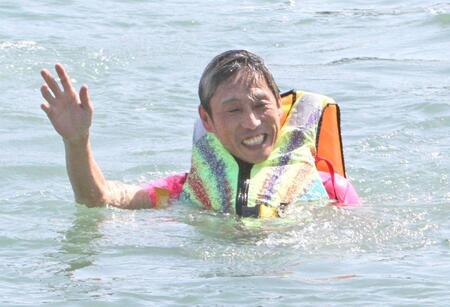 　通算１０００勝達成し水神祭をおこなった海老沢泰行