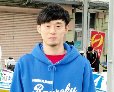 　優出を狙う平和島フレッシュルーキーの仲航太