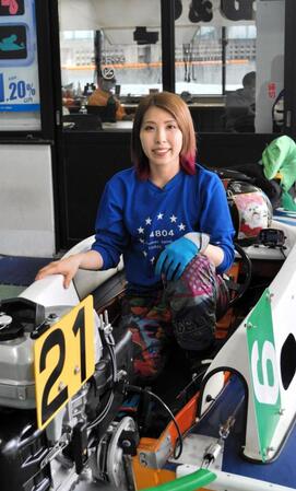 　イン逃げで開幕戦を制した高田ひかる