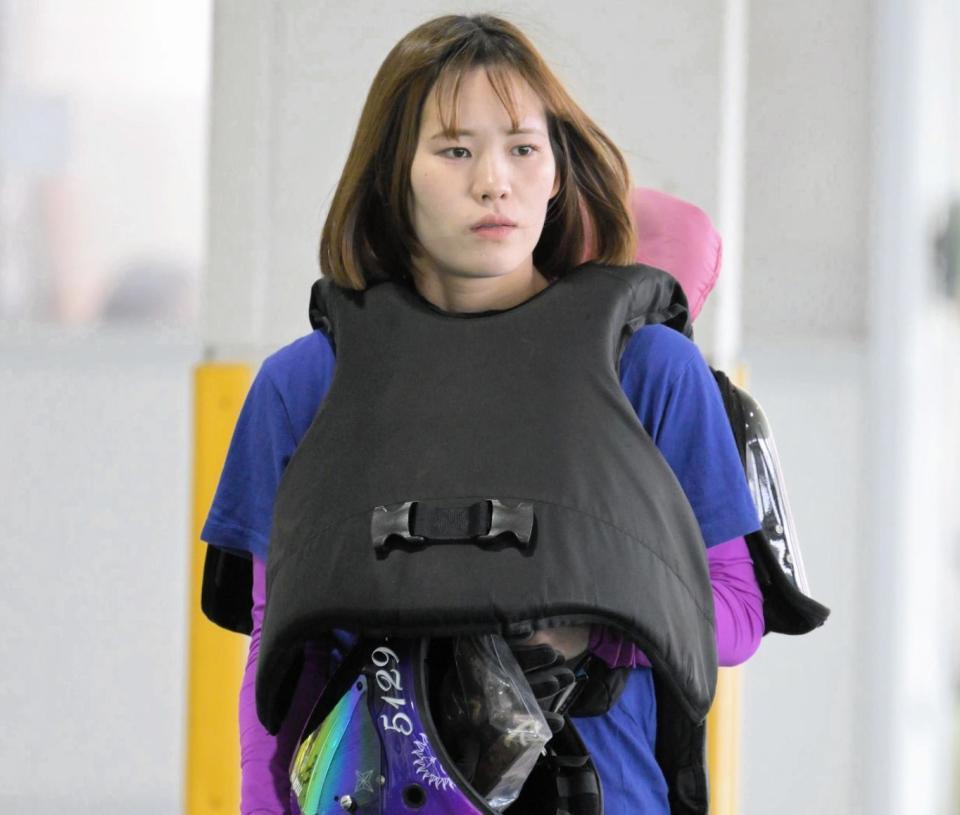 　パワー十分の山口真喜子