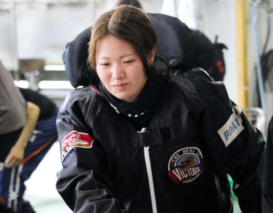 　優出一番乗りを決めた川井萌