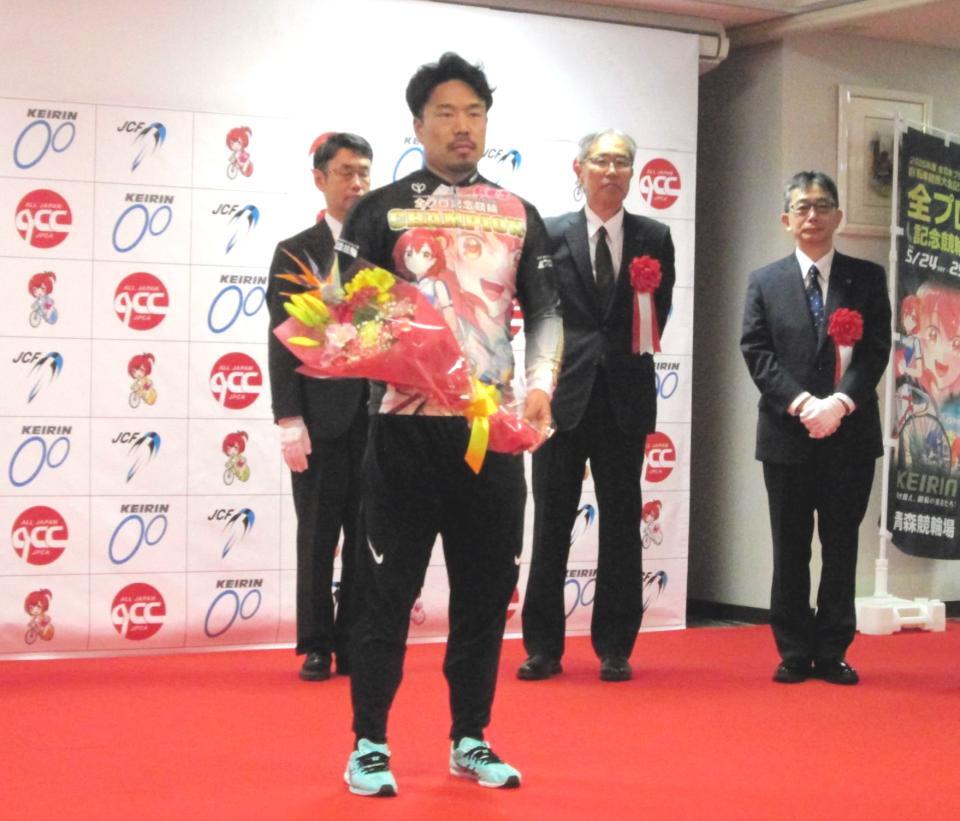 　２年ぶり３回目のＳＰＴ賞を制した古性優作