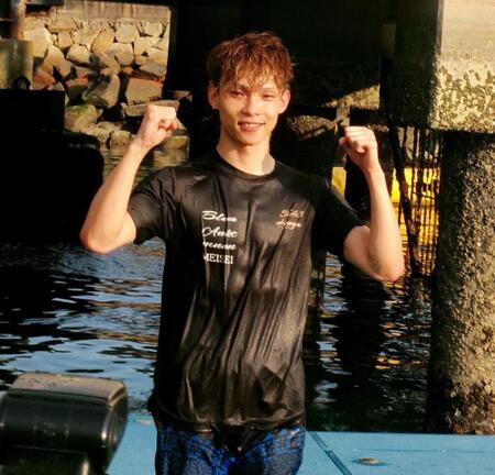 　ＳＧ初勝利を飾った中村日向