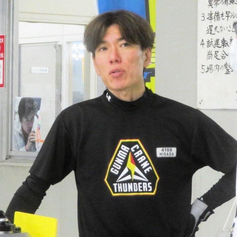 　初日から安定感のある走りを続ける久田敏之