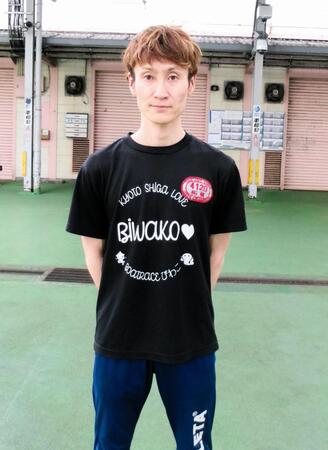 　仕上がりには満足げの柘植政浩