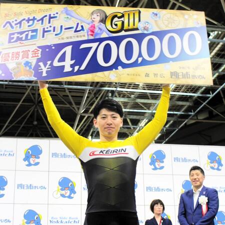 　通算２回目のＧ３制覇を果たした簗田一輝