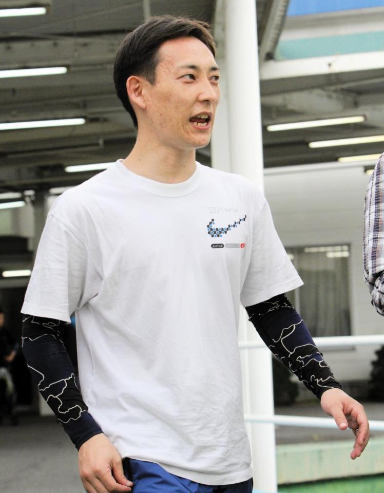 　仕上がりには自信を持つ若林義人