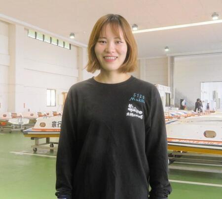 　女子でただ一人予選を突破した山口真喜子