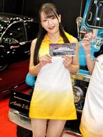 　名古屋オートフェスティバルでの鬼塚すずの