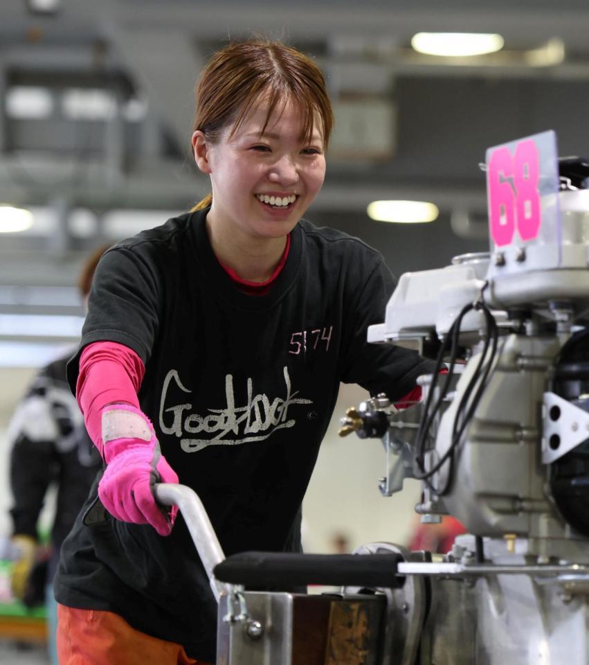 　川井萌（撮影・中田匡峻）