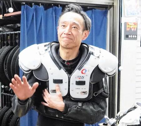 　辛くも準決進出を決め、大会Ｖ４へ望みをつないだ永井大介